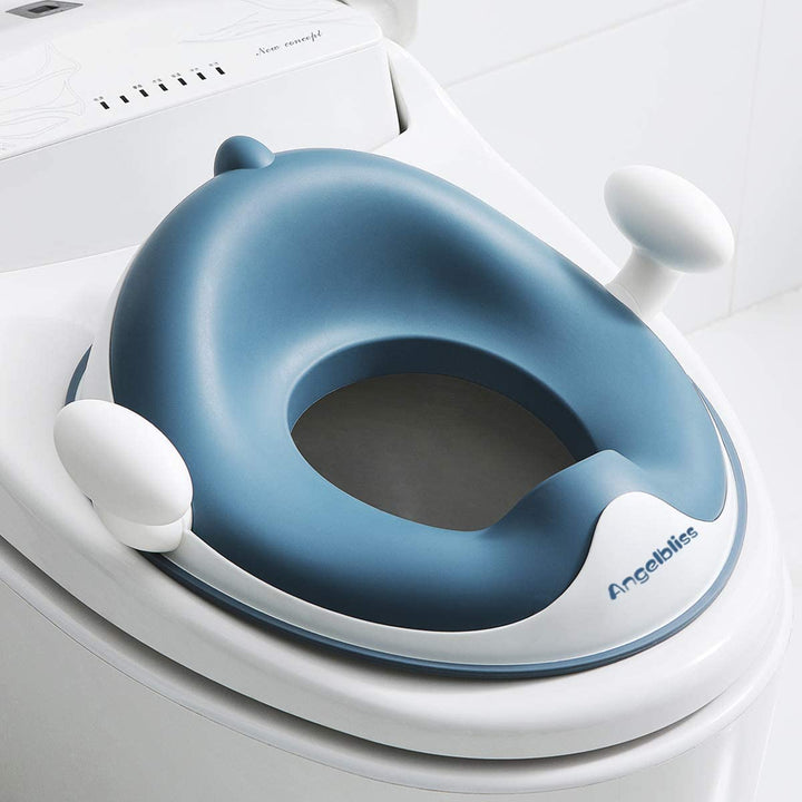 Angelbliss WC Sitz Kinder, Baby Potty Training Toilettentrainer, Kinder Toilettensitz für Jungen und