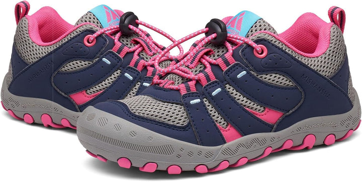 Mishansha Unisex-Kinder Turnschuhe Trekkingschuhe Mädchen Wanderschuhe Outdoor Sportschuhe 24-38 34
