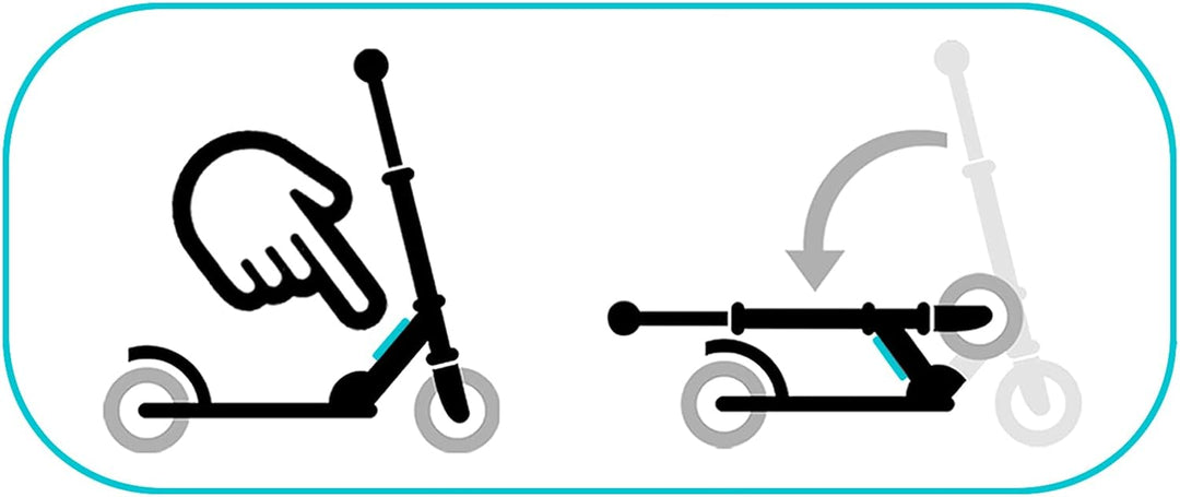 Technical Scooter SKIDS CONTROL - 145MM CARBONE Schwarz, SKIDS CONTROL - 145MM CARBONE Schwarz