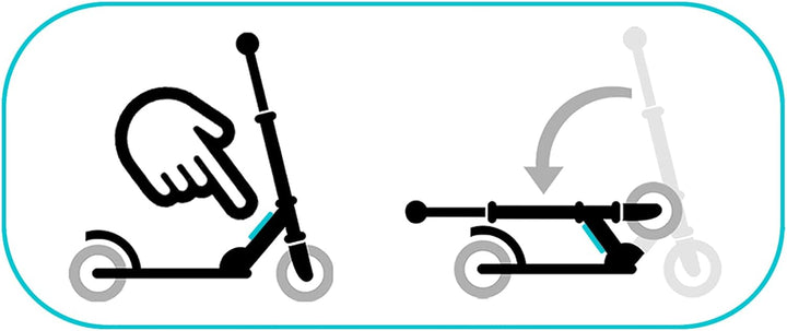 Technical Scooter SKIDS CONTROL - 145MM CARBONE Schwarz, SKIDS CONTROL - 145MM CARBONE Schwarz