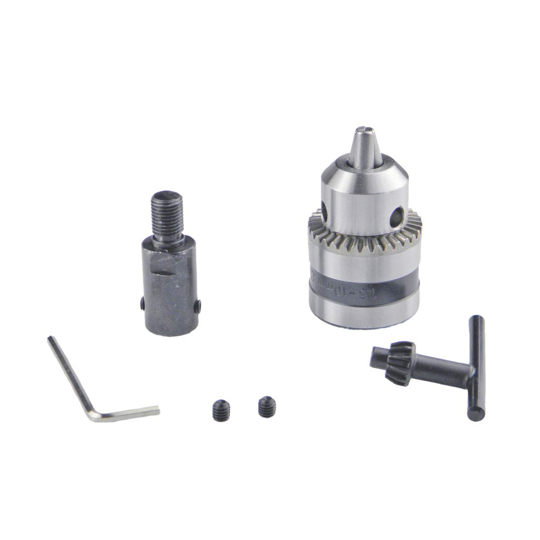 CHANCS DC-Motor 775 12V/24V Getriebemotor Mini-Tischsäge für Holzschneiden mit Mini-Elektro-Bohrfutt