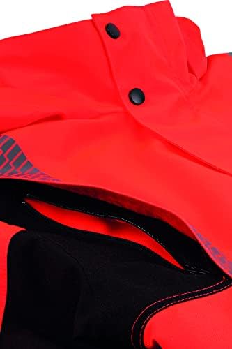 Korntex Unisex Softshell Rain Jacket (Printable) Copenhagen Wasserdichte Warnschutz- Arbeitsjacke XL