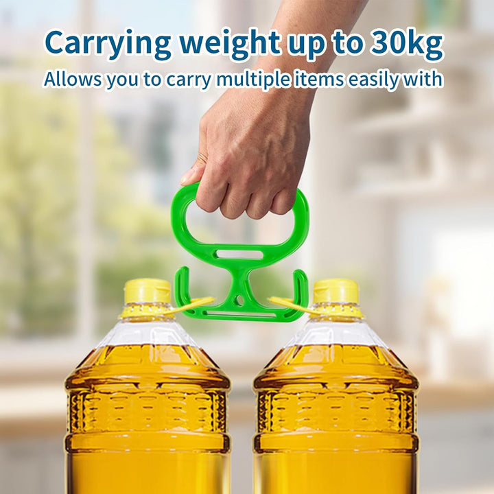 Grocery Bag Handle Holder, Shopping Carrier Grip, Heavy-Duty Transport Tool, Ergonomic Handbag Hange