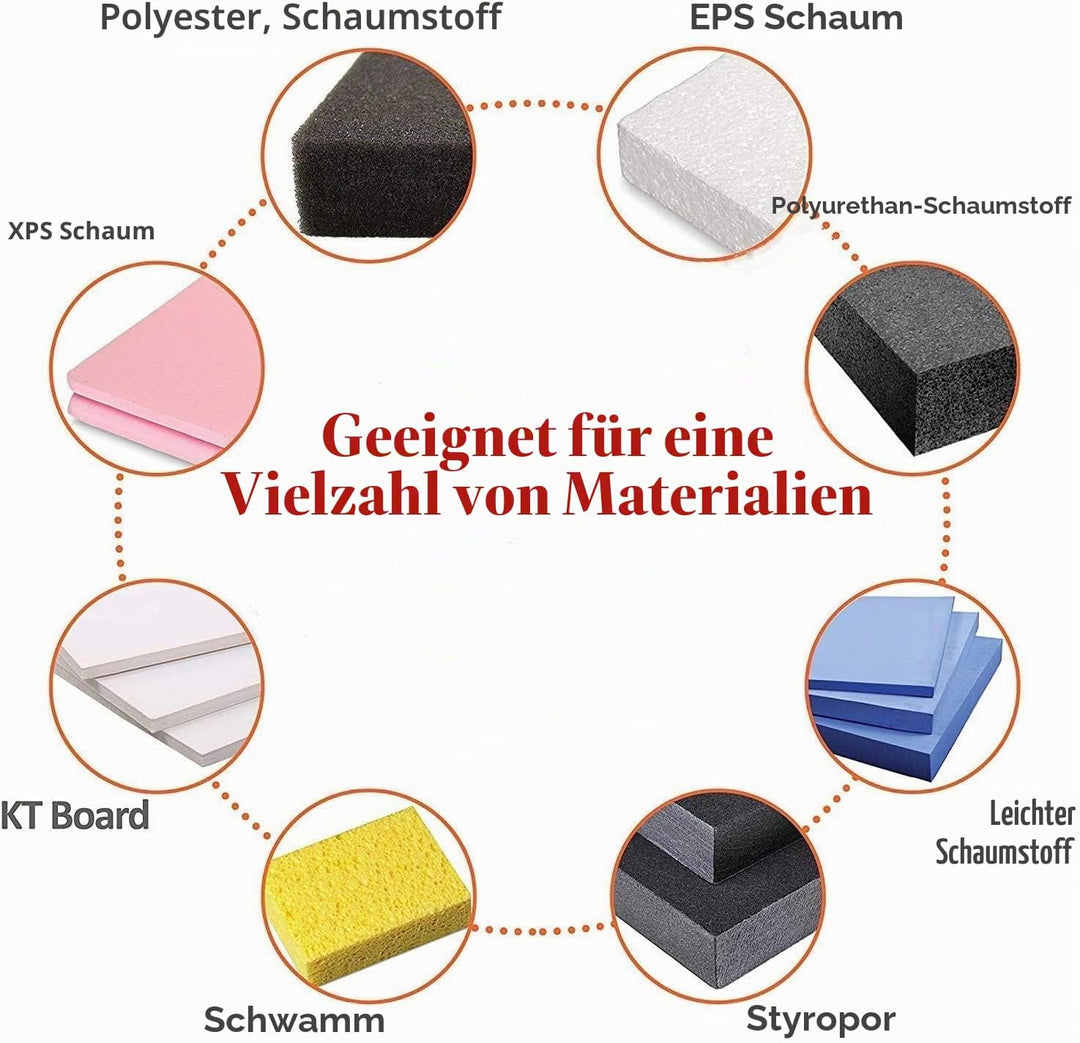 Foam Hot Cutter Elektro-Heissmesser-Schneidewerkzeug-Kit