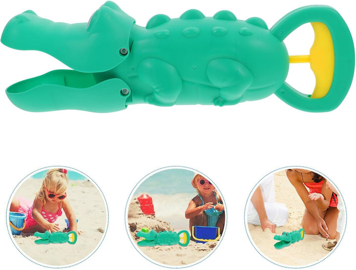 HEMOTON Sand Snapper Krokodil Sandzange Für Kinder Wasser/Sandspielzeug Strandspielzeug, Schneeballm