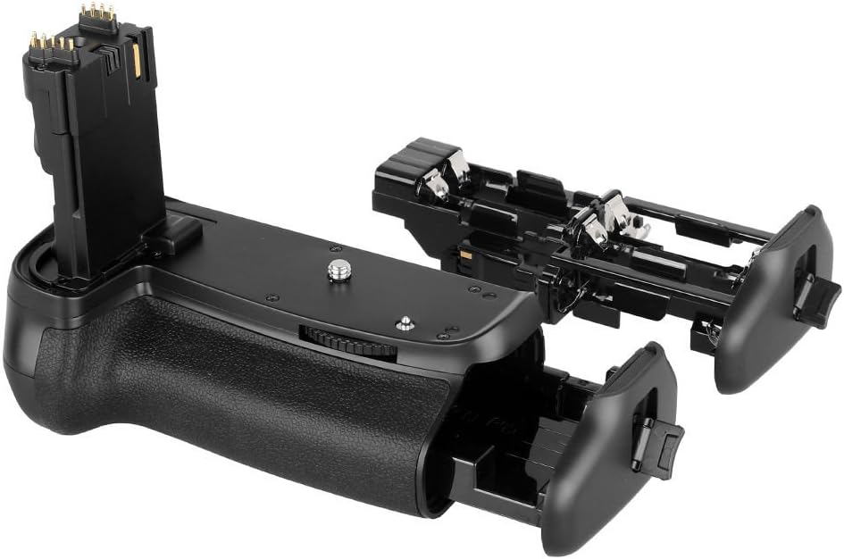 ayex Batteriegriff Passend für Canon EOS 70D 80D 90D ähnlich BG-E14 Akkugriff optimal zum fotografie
