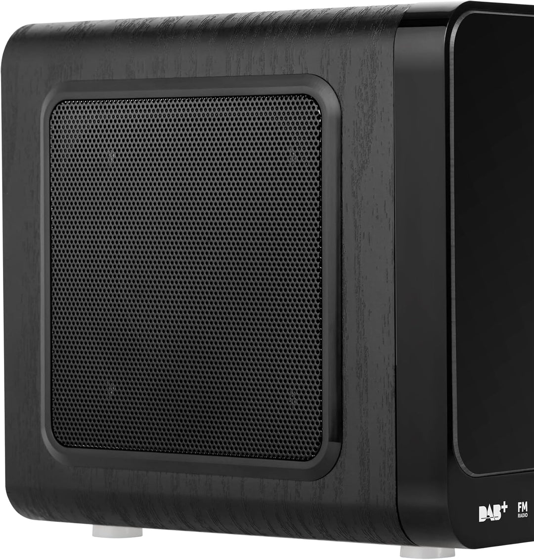 Krüger&Matz KM0816 Internetradio mit Wetterstation, Alarm, RDS, Bluetooth FM/DAB+ / Internet Schwarz