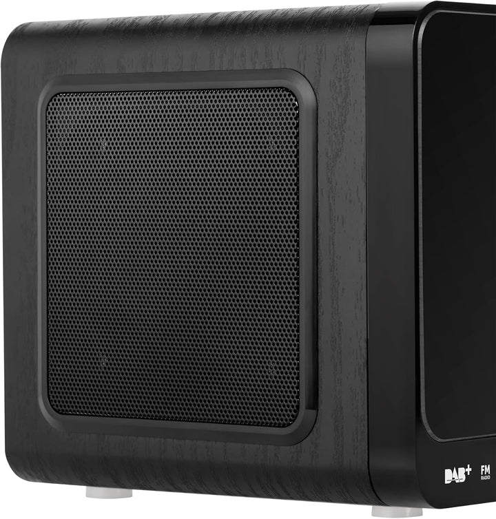 Krüger&Matz KM0816 Internetradio mit Wetterstation, Alarm, RDS, Bluetooth FM/DAB+ / Internet Schwarz
