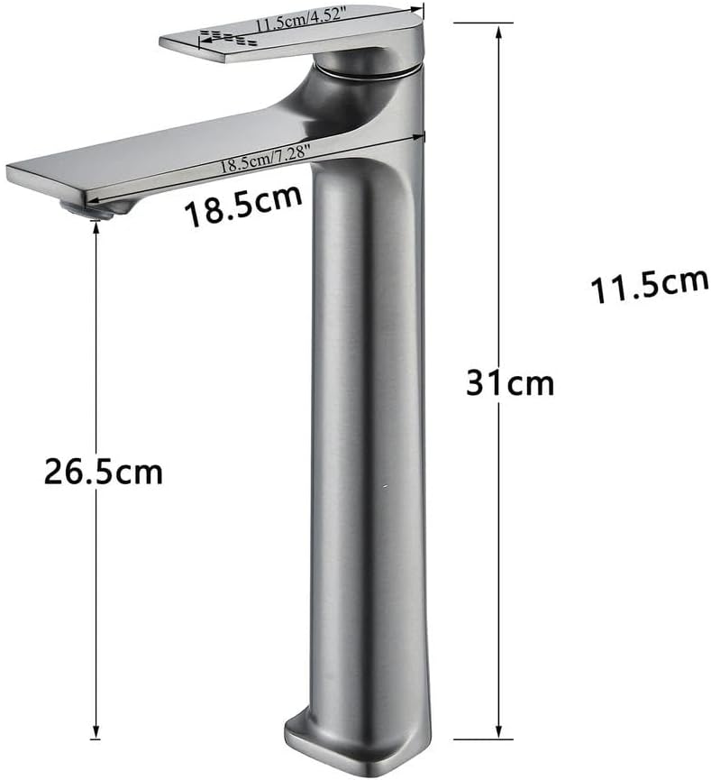 Waschtischarmatur, Wasserhahn Bad, Waschbecken Badarmatur, Einhand Mischbatterie modern – Armatur Ba
