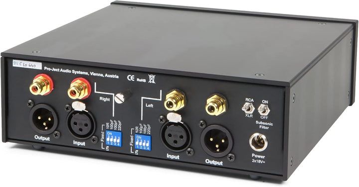 Pro-Ject Phono Box RS Highend Phono Vorverstärker Silber
