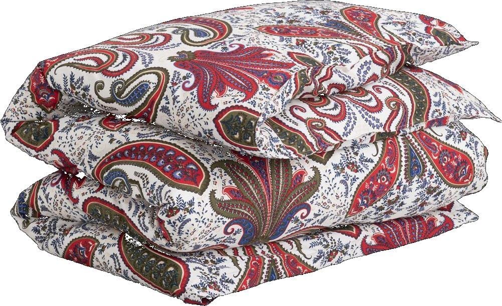 GANT Key West Paisley Single Duvet Red 135X200, Red 135x200