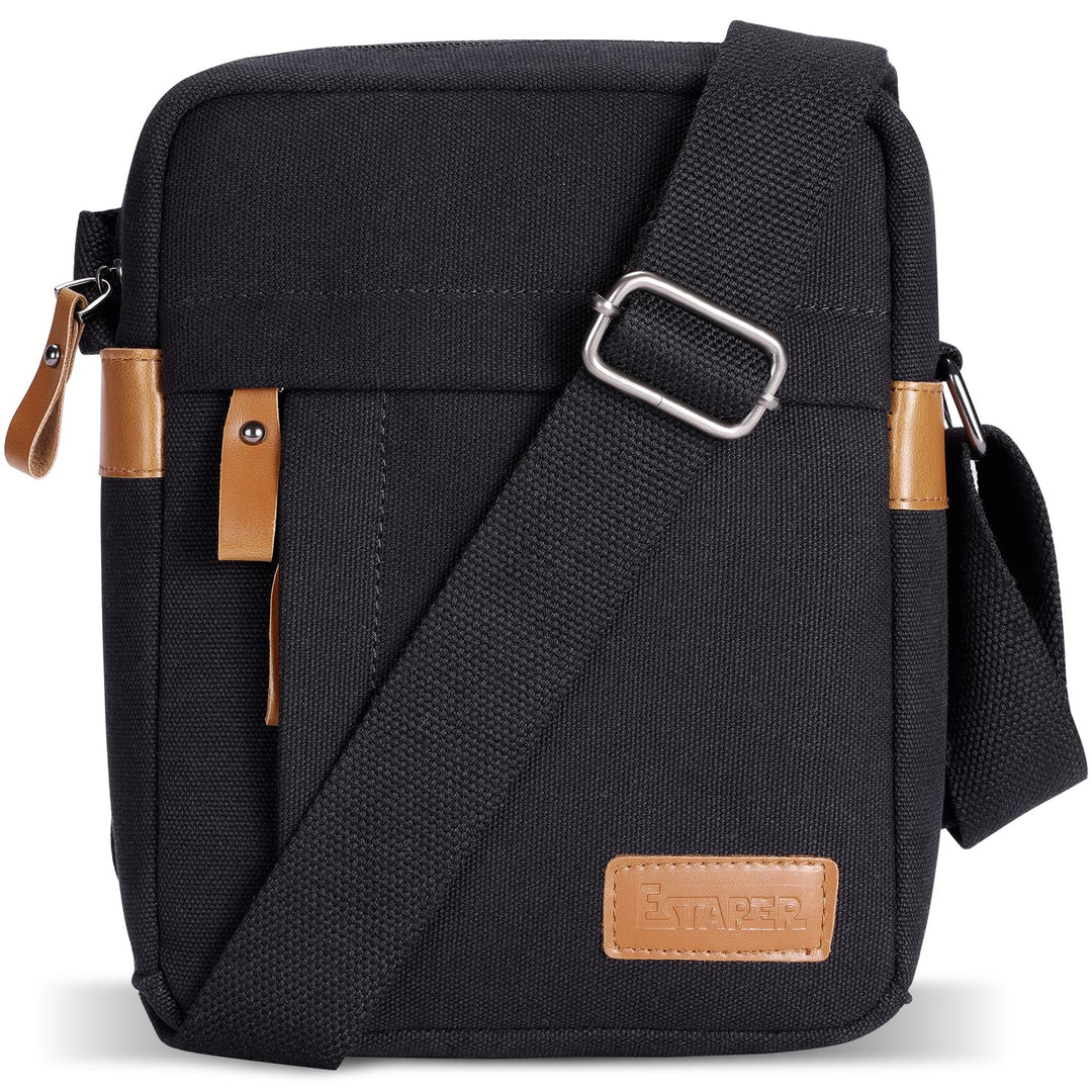 ESTARER Umhängetasche Herren Klein, 9,7 Zoll Schultertasche Herren, Herrentasche zum Umhängen für Sc