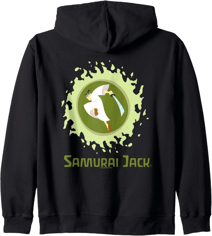 Samurai Jack Samurai Jack Green Eclipse Kapuzenjacke