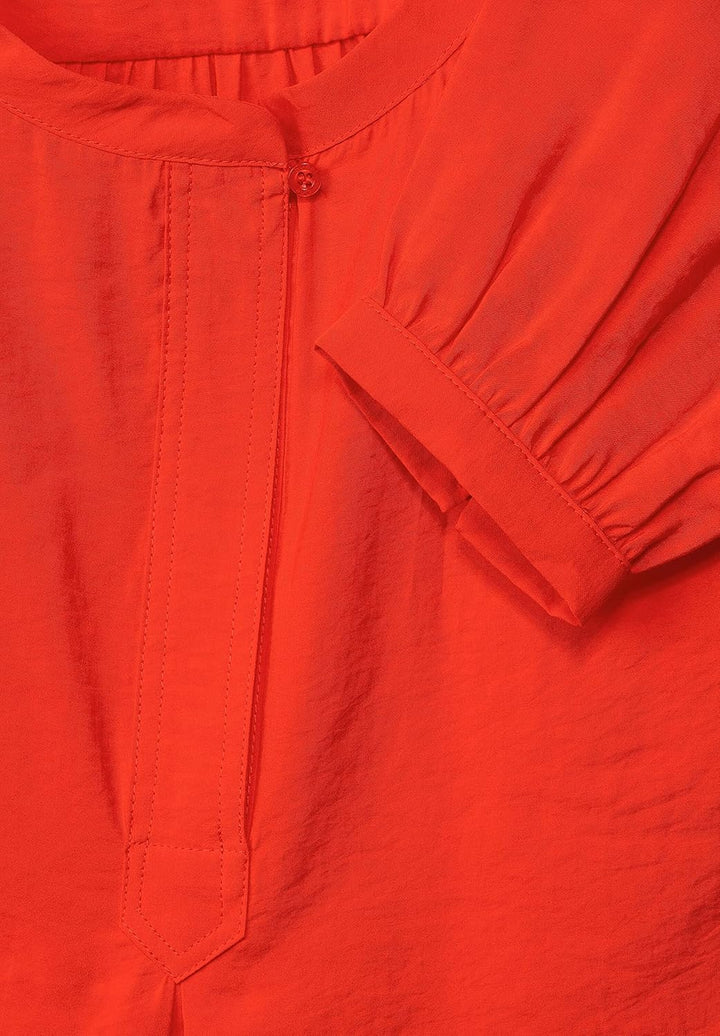 Street One Damen A343801 Blusenshirt 40 Juicy Mandarine, 40 Juicy Mandarine