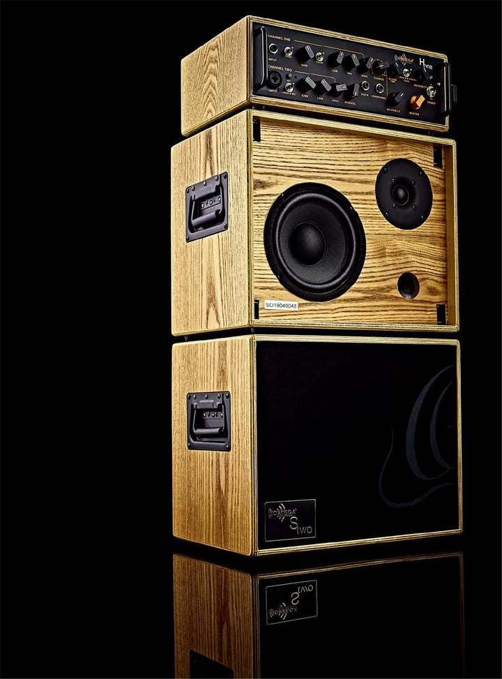 ORTEGA Acoustic Amplification Lautsprecherbox - 150W/4 OHM 8" Bass-und Mittentreiber inkl. Tragetasc