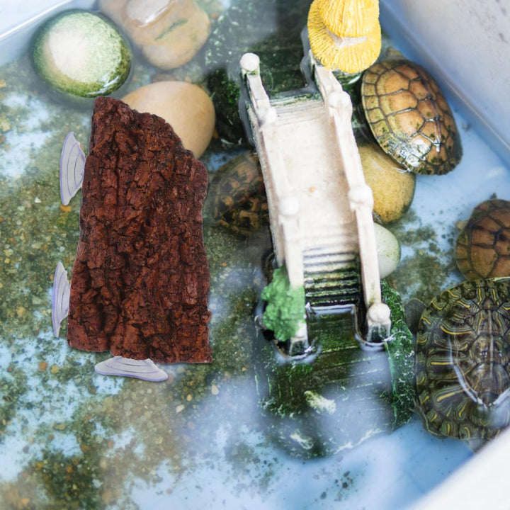 iplusmile 2st Plattform Zum Sonnenbaden Für Schildkröten Schildkröte Ruht Schildkröten-ruheterrasse