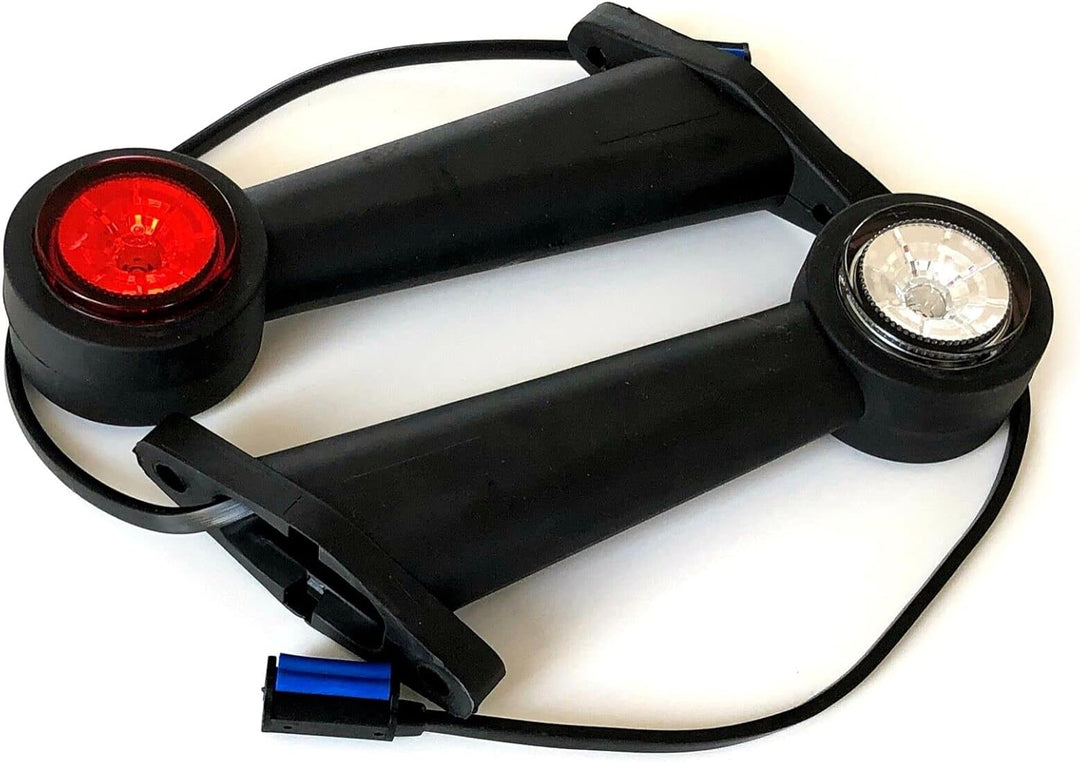 Anhängerbeleuchtung LED Rückleuchten LED Umrissleuchten 13 polig Kabel 7 m Set