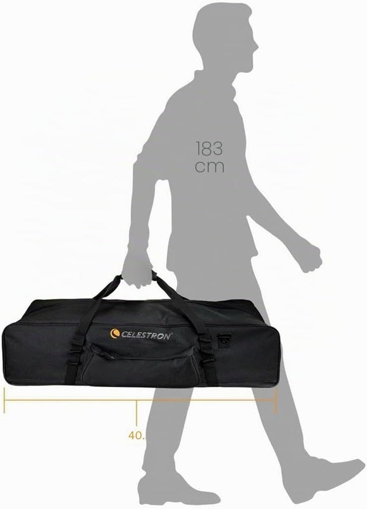 Celestron 94025 40-Zoll Teleskoptasche für die gesamte Ausrüstung – Tasche für Teleskop, Montierung,