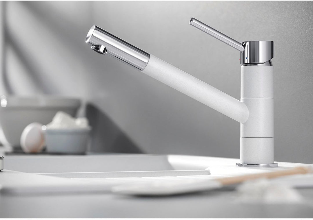 BLANCO KANO chrom | Hochdruck | Rückflussverhinderer | Keramik Kartusche | Gesicherte Wasserqualität