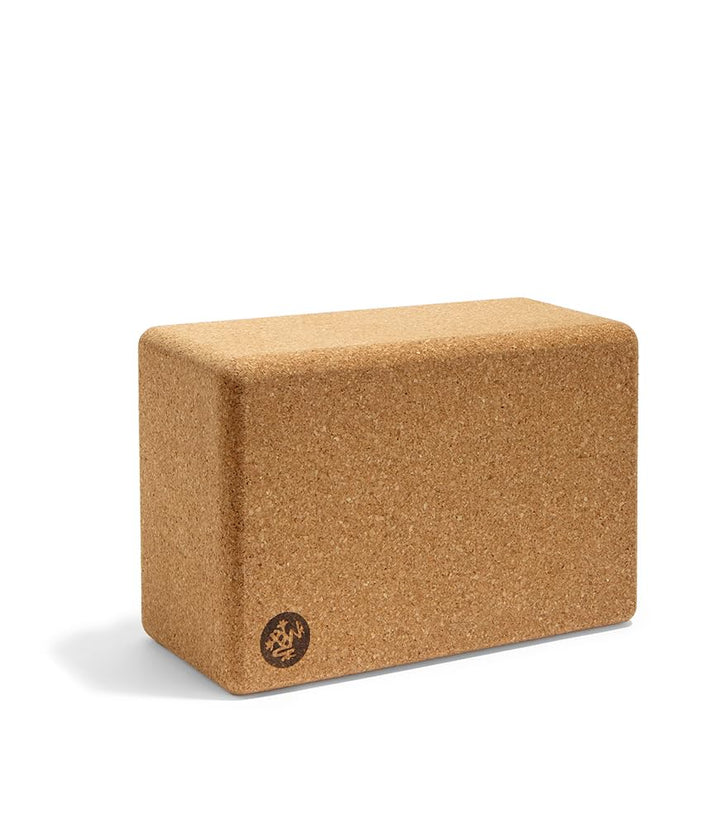 Manduka Unisex-Erwachsene Cork Yoga-Block 4" x 6" x 9", 4" x 6" x 9"