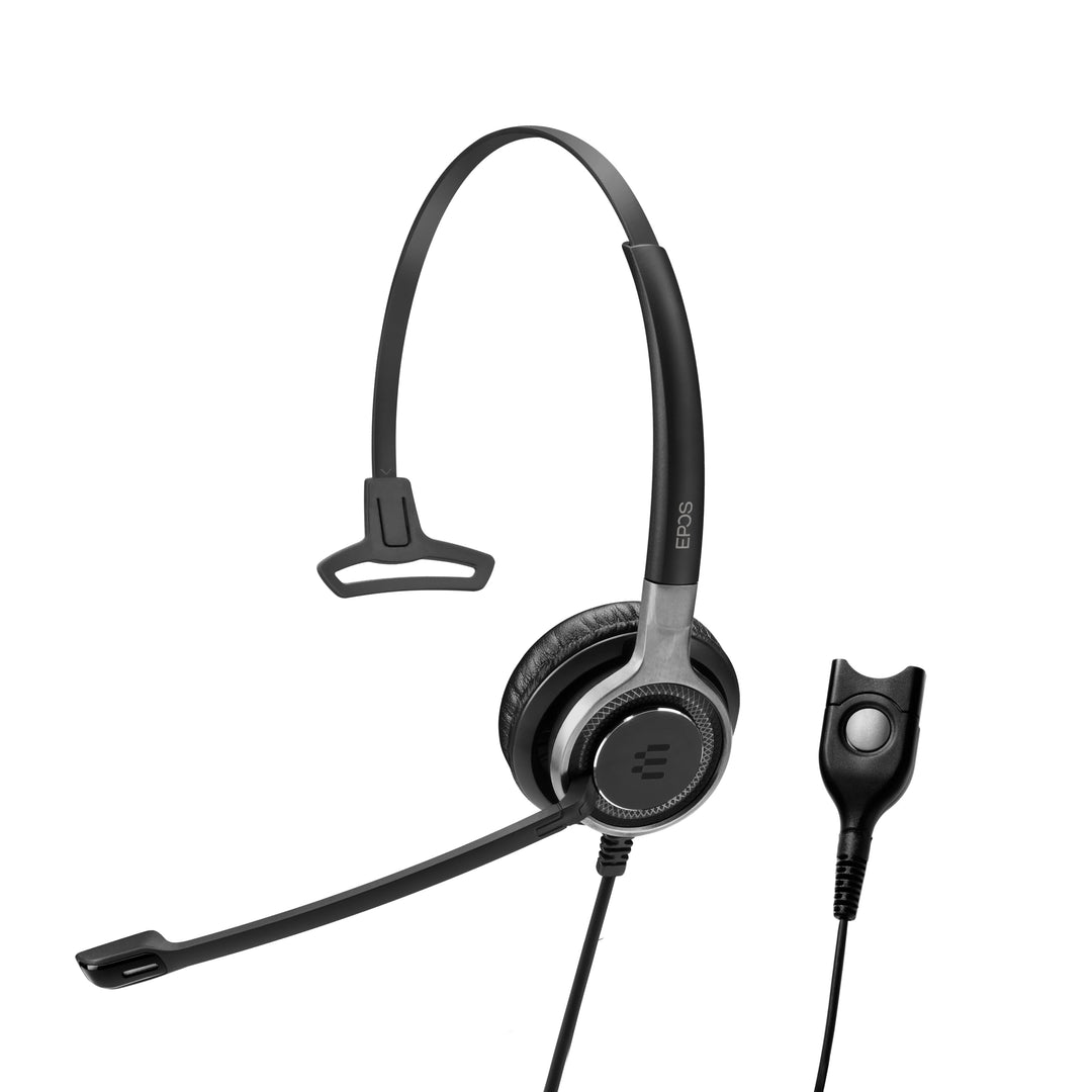 EPOS IMPACT SC 630 - Premium Einseitiges Kabelgebundenes Headset - Optimiert für Tischtelefone, Erwe