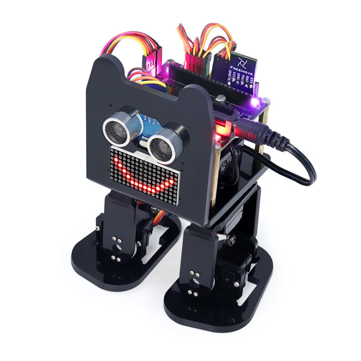 Freenove Bipedal Robot Kit for Raspberry Pi Pico (Not Included) (Compatible with Arduino IDE), LED M