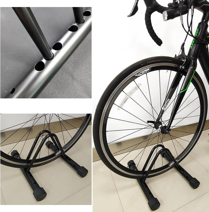 Fahrradständer Boden- und Wandmontage Fahrradparkplatz Fahrradständer Freistehend Boden