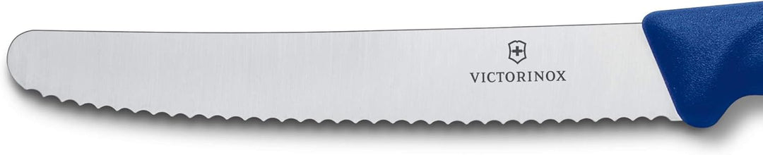 Victorinox 6 Stück Tafelmesser - Tomatenmesser Swiss Classic mit Wellenschliff rostfrei - Swiss Made