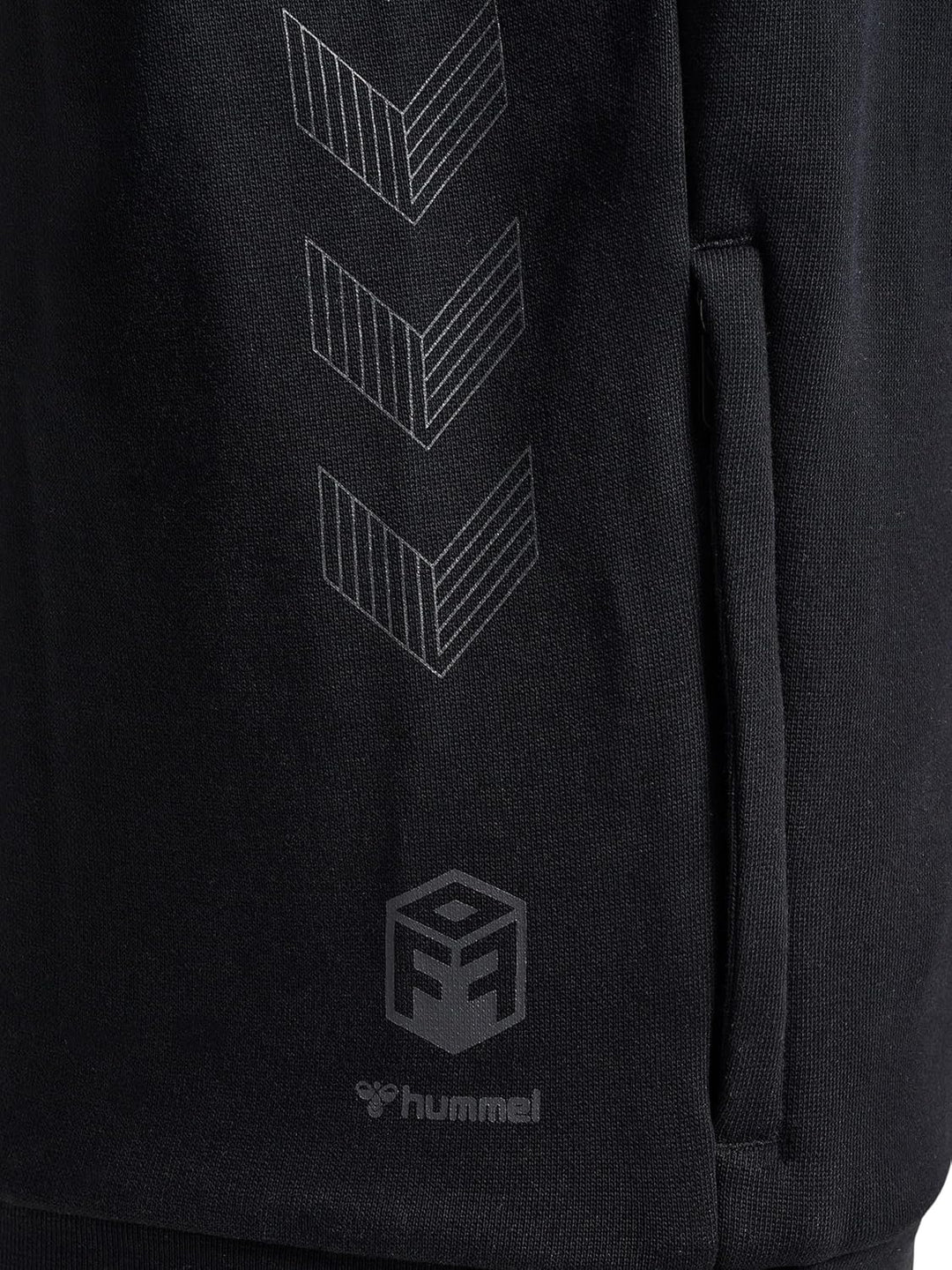 hummel Hoodie Hmloffgrid Multisport Kinder Grösse 128 Jet Black/Forged Iron, 128 Jet Black/Forged Ir