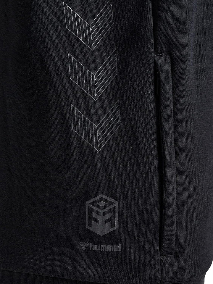 hummel Hoodie Hmloffgrid Multisport Kinder Grösse 128 Jet Black/Forged Iron, 128 Jet Black/Forged Ir
