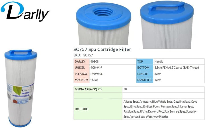 Darlly spa filter SC757 (4CH-949)