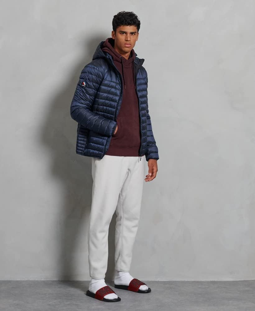 Superdry Herren Core Daunenjacke Marineblau M