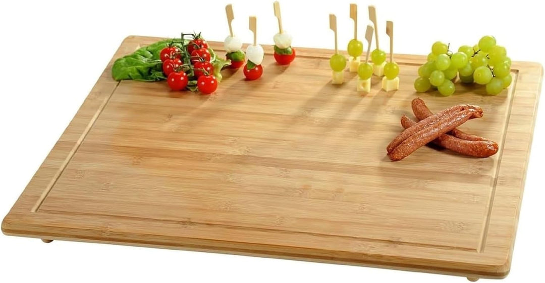 Kesper | Herdabdeckplatte, Material: FSC®-zertifizierter Bambus, Material: 56 x 50 x 4.5 cm, Farbe: