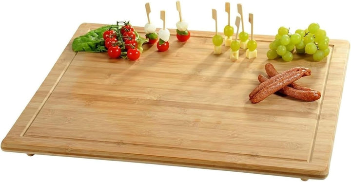 Kesper | Herdabdeckplatte, Material: FSC®-zertifizierter Bambus, Material: 56 x 50 x 4.5 cm, Farbe: