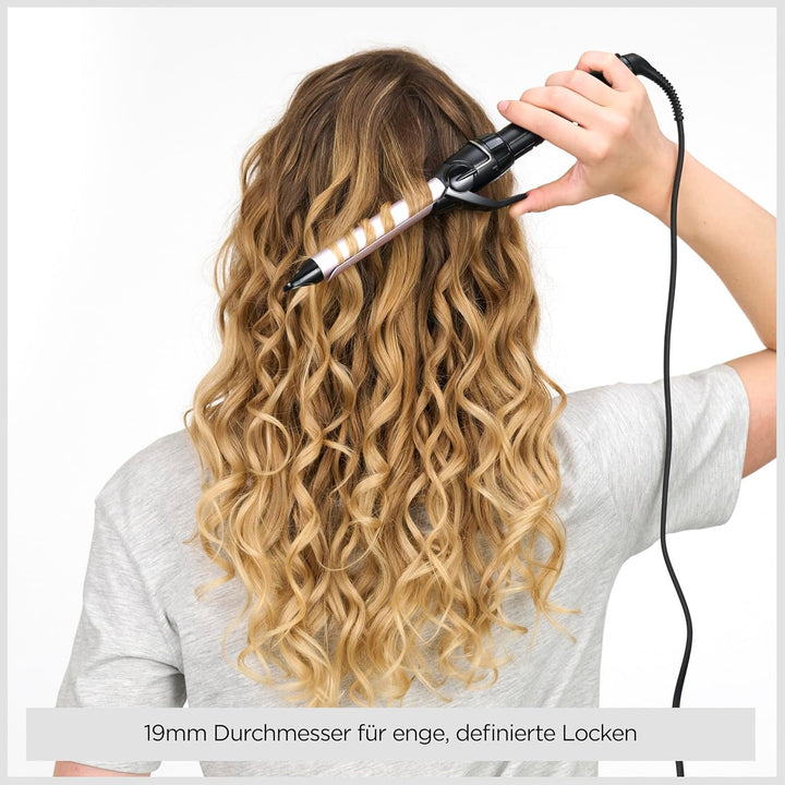 BaByliss C319E Lockenstab pro180, 19mm Farbe Schwarz und Rosa 19mm Druchmesser, 19mm Druchmesser