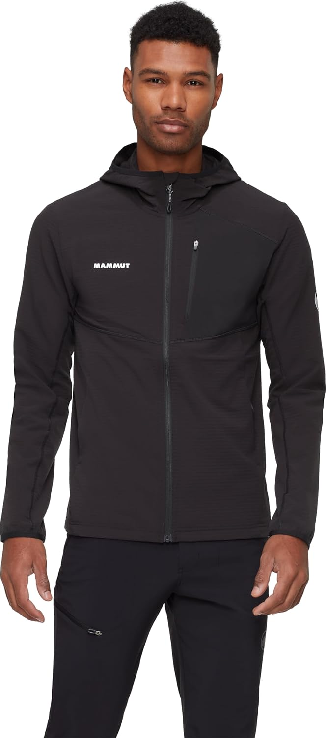 Mammut Herren Jacke mit Kapuze Madris Light Ml Herren jacke (1er Pack) L Schwarz, L Schwarz