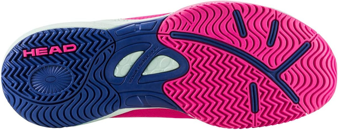 HEAD Unisex Kinder Sprint 3.5 Junior PiaqTennisschuh 38 EU Pink Blau, 38 EU Pink Blau