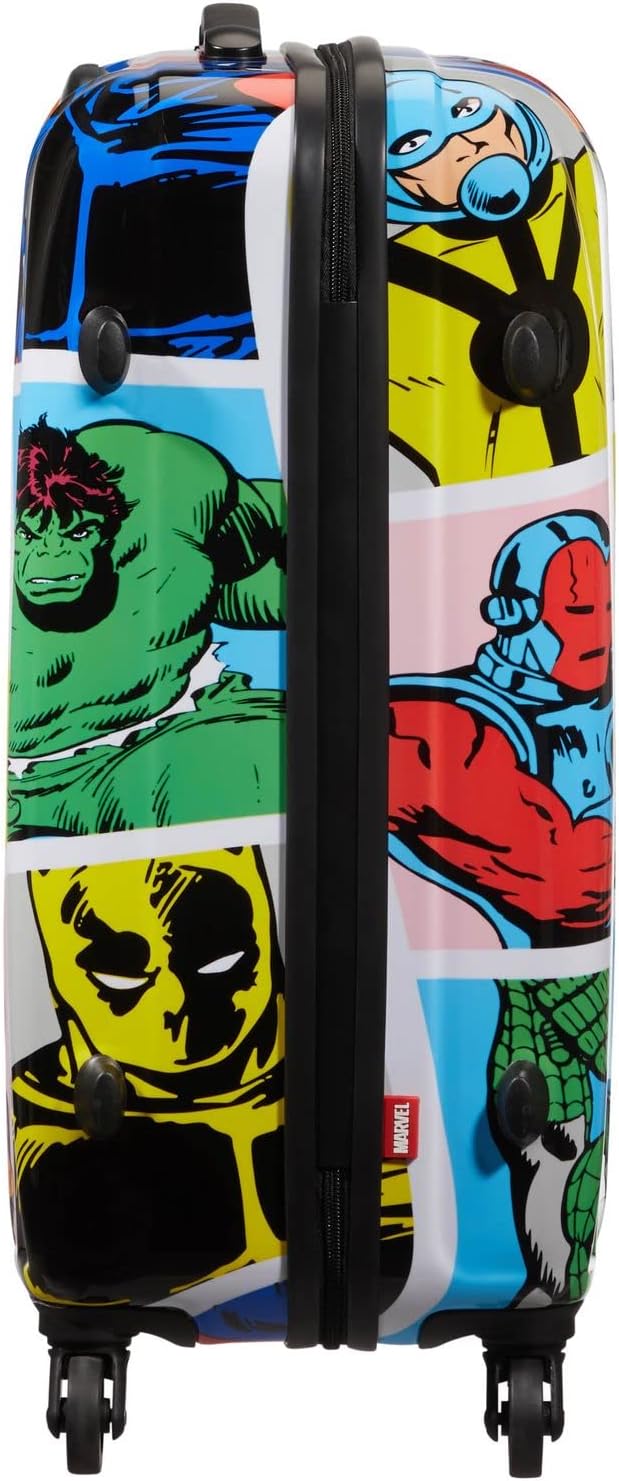 American Tourister Marvel Legends - Spinner M Koffer, 65 cm, 62.5 L, Mehrfarbig (Marvel Pop Art) Meh
