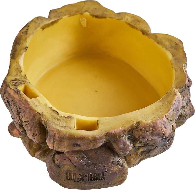 Exo Terra natürlicher Wasserfall, in Kieselsteinoptik inkl. Pumpe, Wasserquelle für Reptilien und Am
