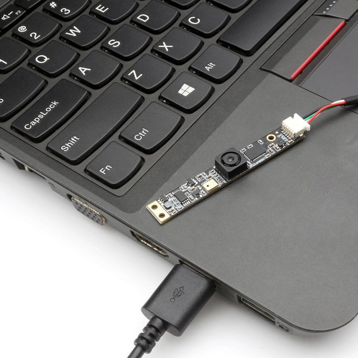 Mermaid 8MP USB-Kameramodul mit Mikrofon, 105 Grad Weitwinkel, Fester Fokus, kleine Lightburn 3D-Dru