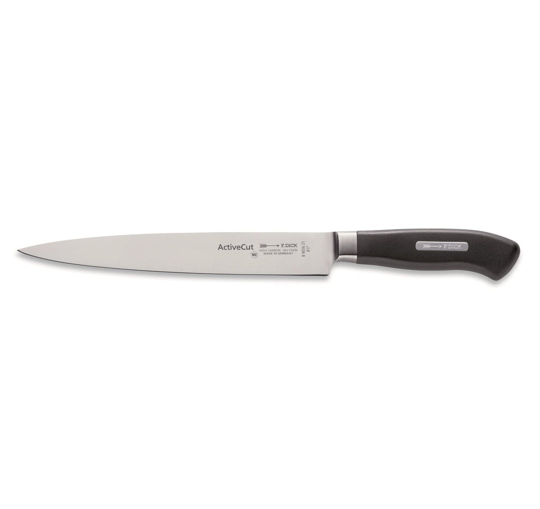 F. DICK ActiveCut Tranchiermesser (Klingenlänge 21 cm, Küchenmesser, Klinge X30Cr13 Stahl, Härte 54°