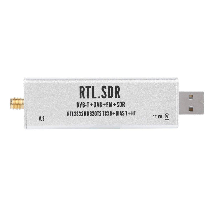 Elprico RTL SDR Stick, 0,1-MHz-1,7-GHz-Vollbandempfänger RTL SDR Funkkommunikationssystem-basiertes
