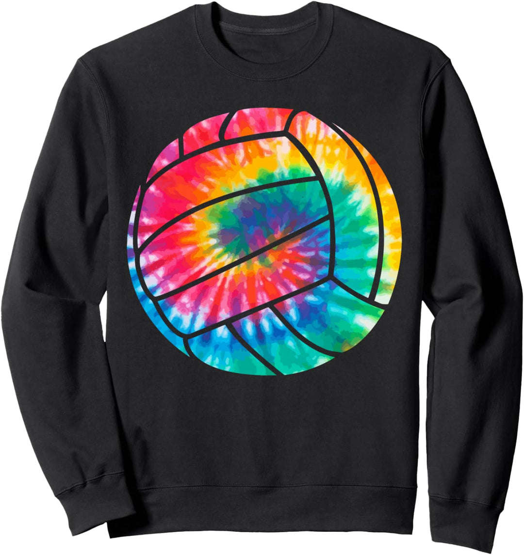Volleyball Tie Dye Beach Volleyballspieler Geschenk Sweatshirt