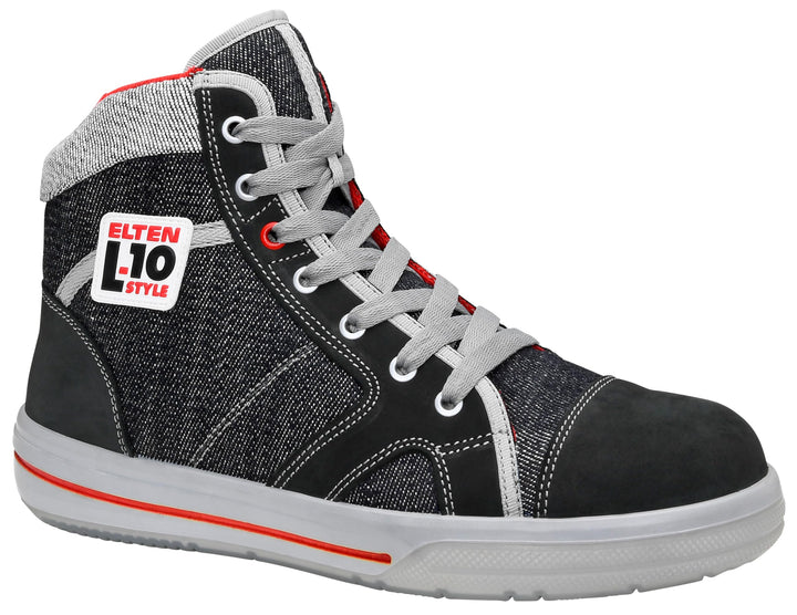 ELTEN Sicherheitsschuhe SENSATION Mid ESD S2, Damen und Herren, Leder/Textil, Stahlkappe, leicht, sp