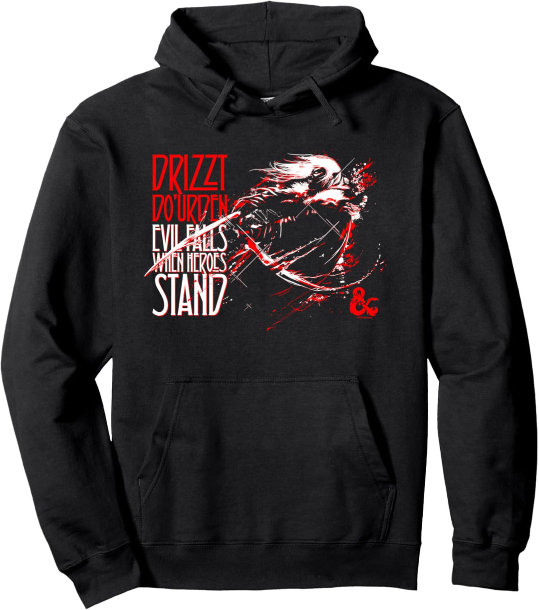 Dungeons & Dragons Evil Falls When Heroes Stand Pullover Hoodie