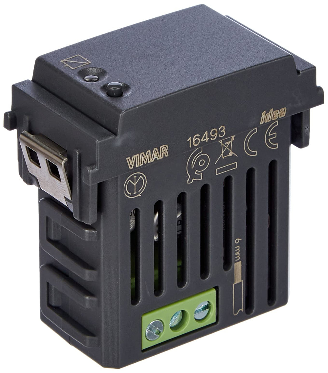 Vimar 16493 Idee IoT VIEW Wireless Antrieb mit Relaisausgang NO 16 A, lokale und Fernbedienung, dopp