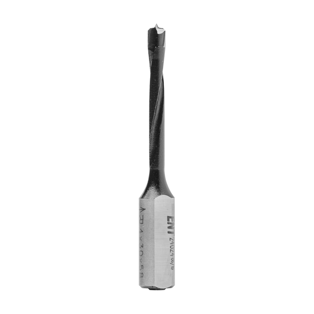ENT 24024 Dübelbohrer HW, Schaft (S) 8 mm, Durchmesser (D) 4 mm, NL 30 mm, SL 20 mm, L 58 mm, für Ma