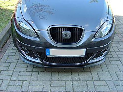 Cup Front Spoiler Lippe Schürze Ansatz ABS Lackierbar Schwarz