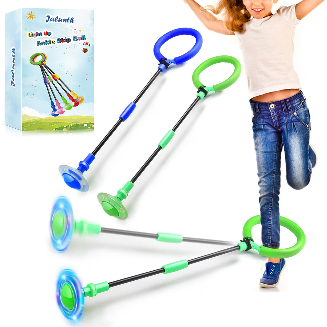 Jalunth Springring Fusskreisel Swing Wheel Outdoor Draussen Garten Draussen Spielzeug Spiele Sachen