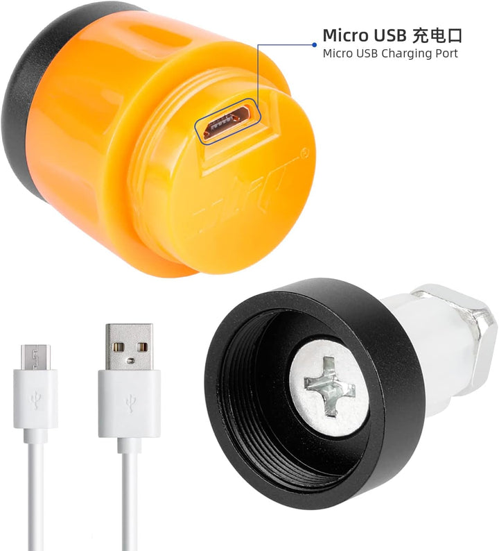 LED-Lenkerblinker Elektroroller für Xiaomi/Segway Ninebot, Wiederaufladbar, Wasserdicht, Universelle